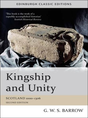 cover image of Kingship and Unity